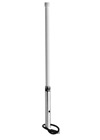 PCTEL MAXRAD 340-512 MHz white fiberglass omnidirectional antennas series consists of base matched half wave antennas encapsulated in heavy duty fiberglass radomes with a thick walled aluminum mounting base